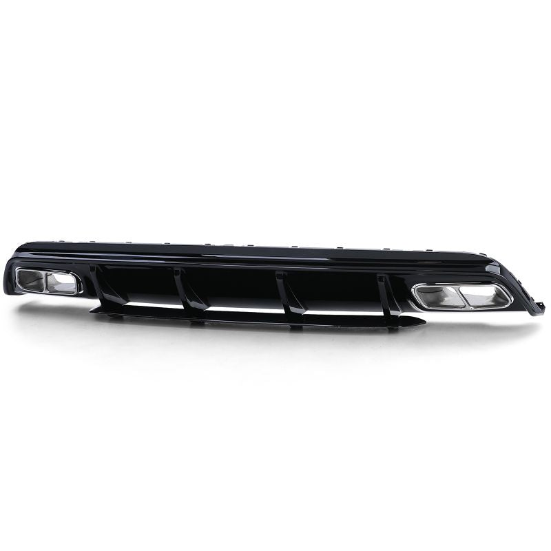 Diffusore Posteriore Sportivo Nero Mercedes A W176 Facelift AMG Line