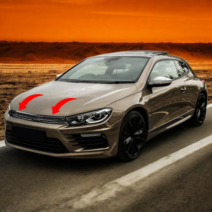 🌟Calandra Nero Lucido per VW Scirocco 2.0 R 09-14 Pre-Facelift🌟