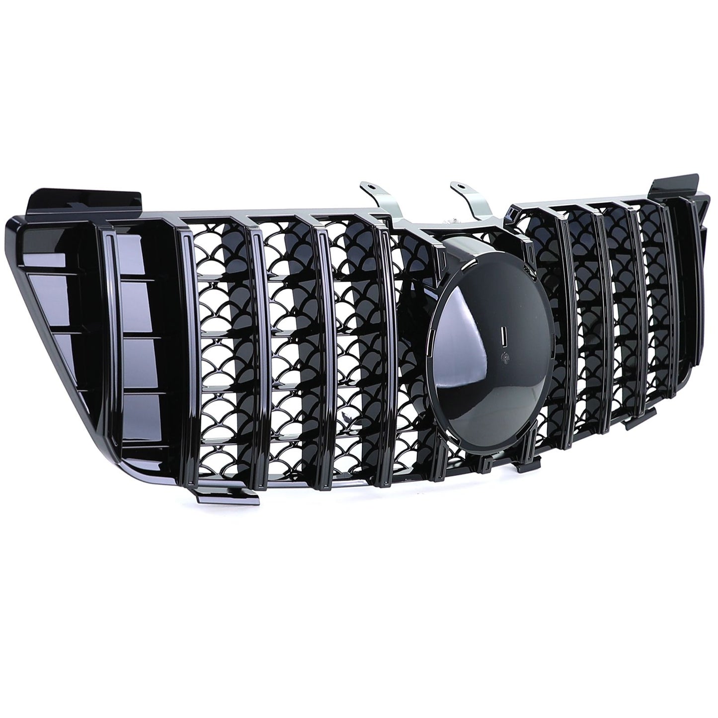 💫ART.4574 Griglia Radiatore Sportiva (Nera Lucida) per Mercedes ML W164 05-08💫