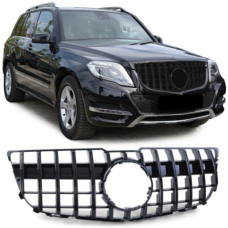 Griglia GT Look Nero Mercedes GLK X204 Facelift 12-15
