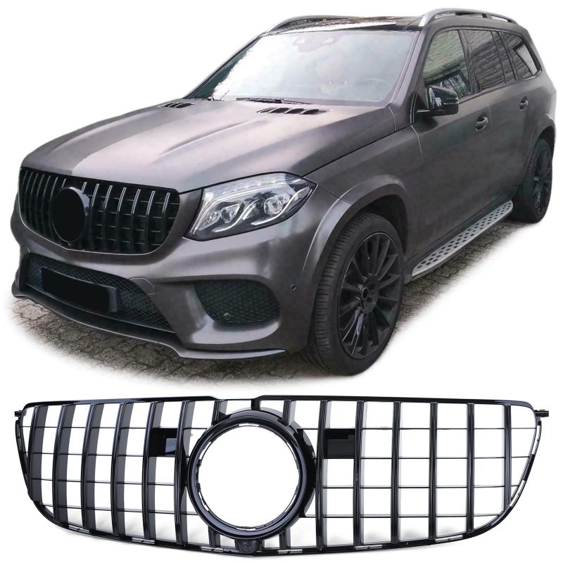 GRIGLIA SPORT GT LOOK NERO LUCIDO PER MERCEDES GLS X166 (2015-2019)