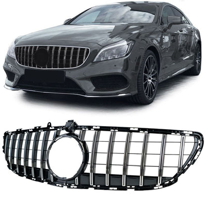 Griglia GT Look Nero Cromata Mercedes CLS C218 14-18