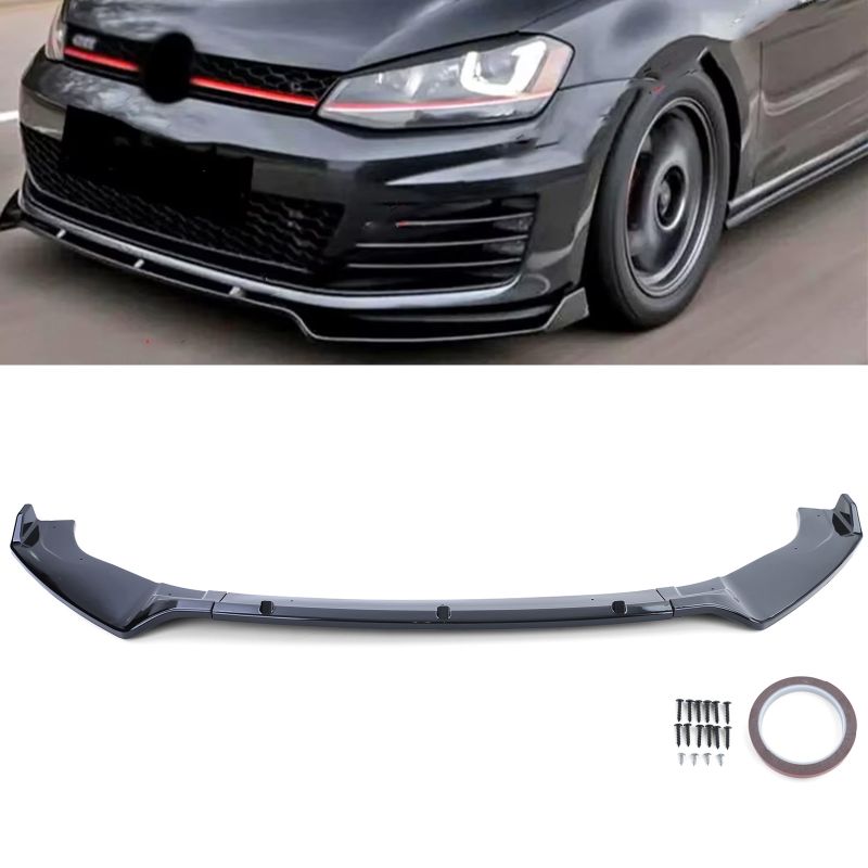 Splitter Frontale R Performance Nero VW Golf 7 GTI GTD 13-20