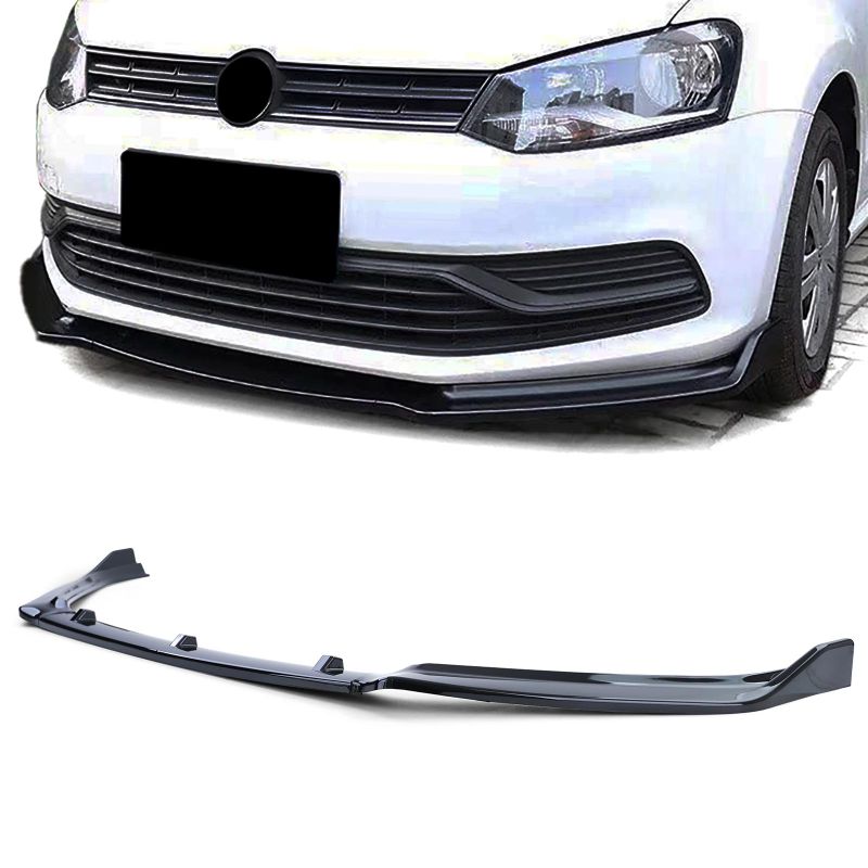 Splitter Frontale Cup Nero Lucido VW Polo 6C 2014-17