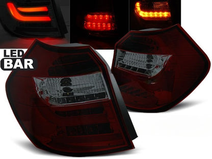 💫ART.6885 Fanale posteriore LED rosso fume adatto per BMW E87/E81 09.2007-2011💫