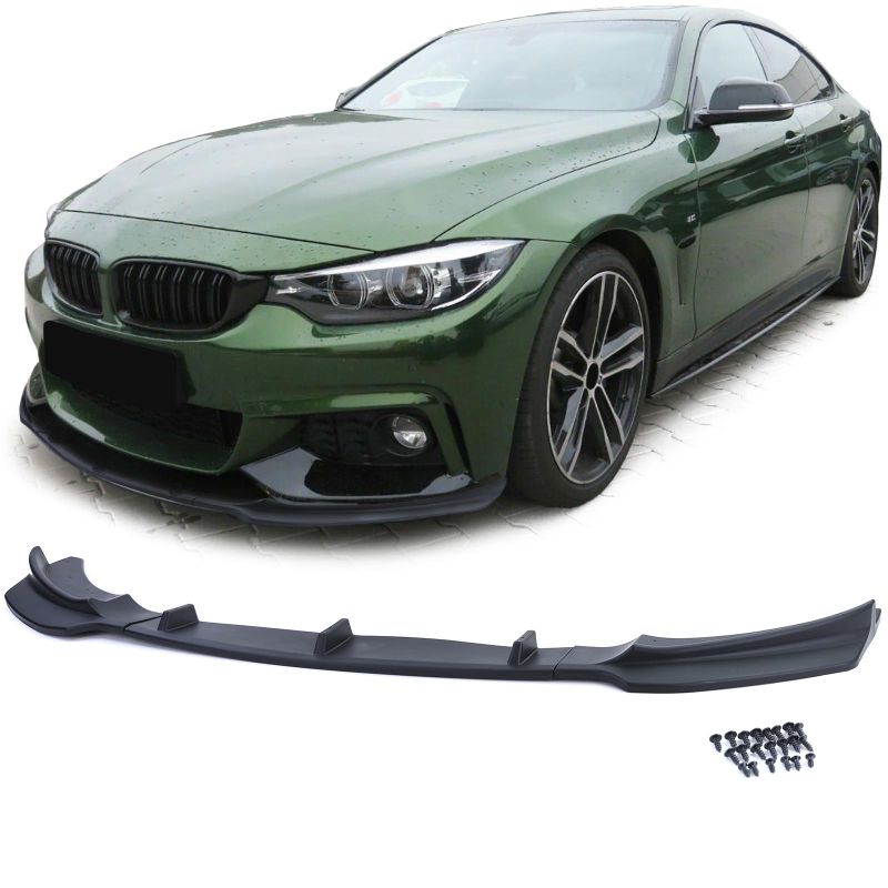 SPOILER LIP ANTERIORE PERFORMANCE LOOK PER BMW SERIE 4 F32/F33/F36 M-PACKAGE