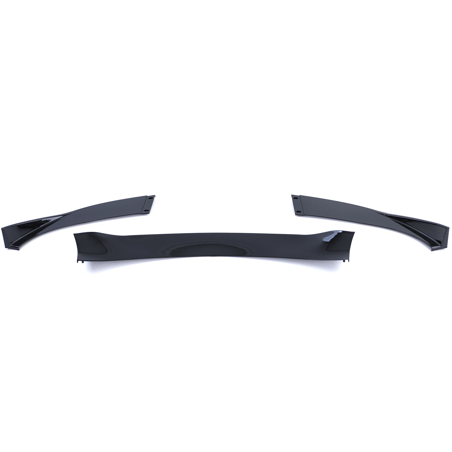 UNDER BUMPER for BMW 5 SERIES E60 E61 MSPORT 2003-2010 FRONT SPLITTER ABS black LOOK