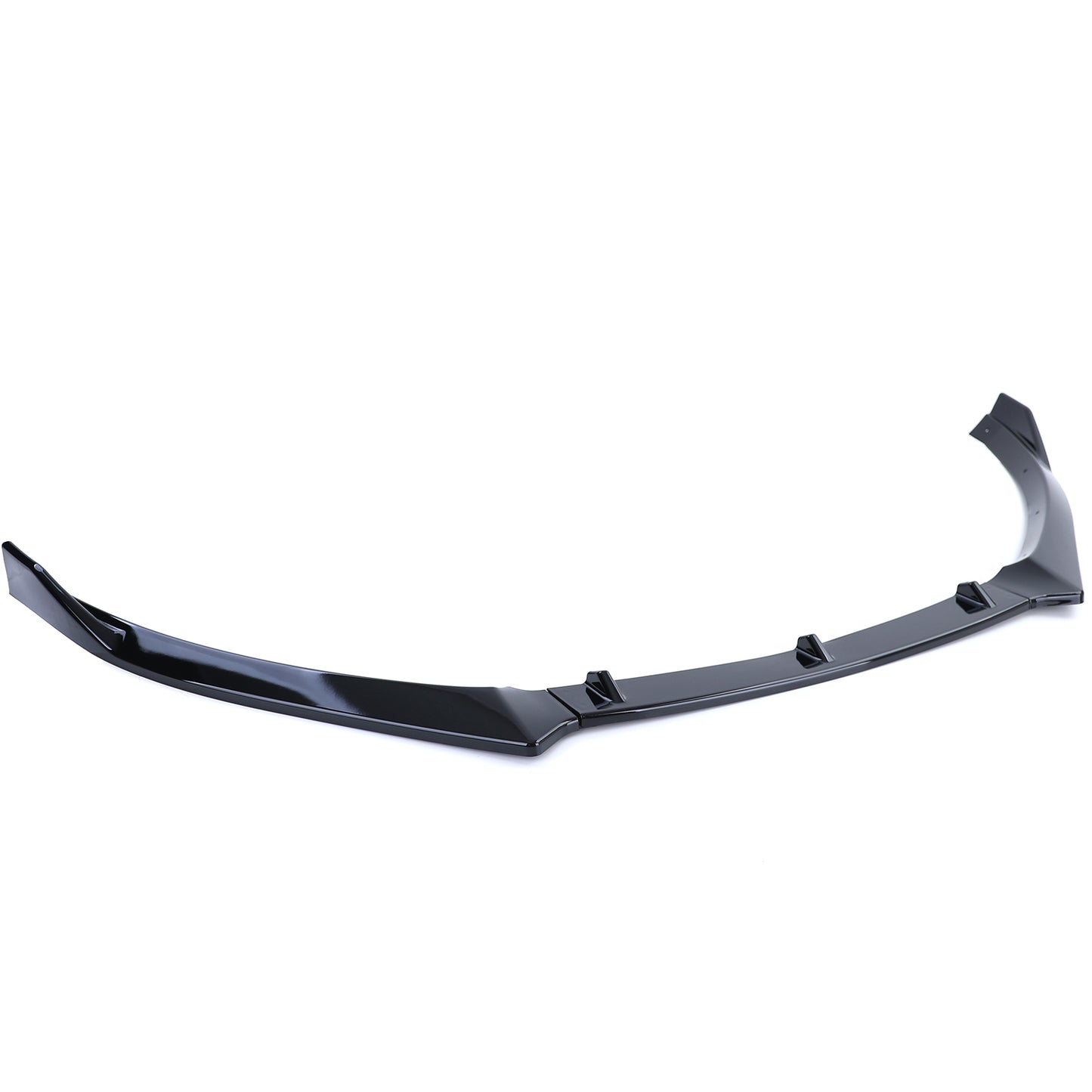 SPLITTER adatto per VW GOLF 6 VI 2008-2012 SOTTO PARAURTI ANTERIORE nero lucido
