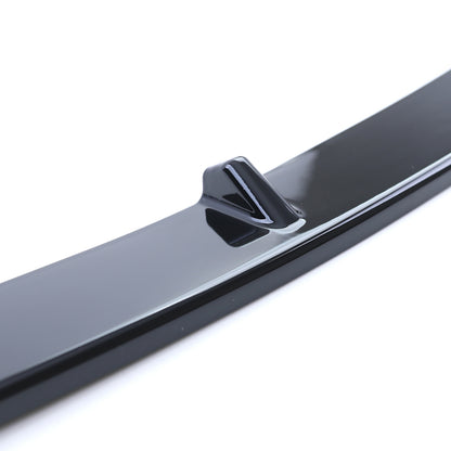 SPLITTER adatto per VW GOLF 6 VI 2008-2012 SOTTO PARAURTI ANTERIORE nero lucido