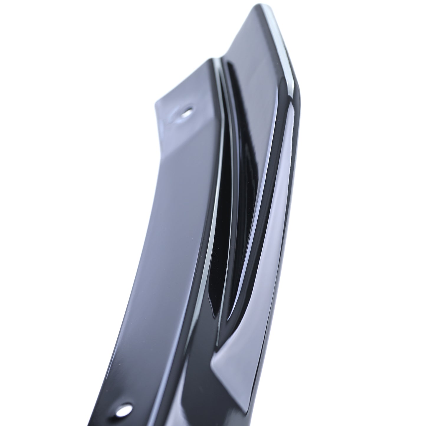 SPLITTER adatto per VW GOLF 6 VI 2008-2012 SOTTO PARAURTI ANTERIORE nero lucido