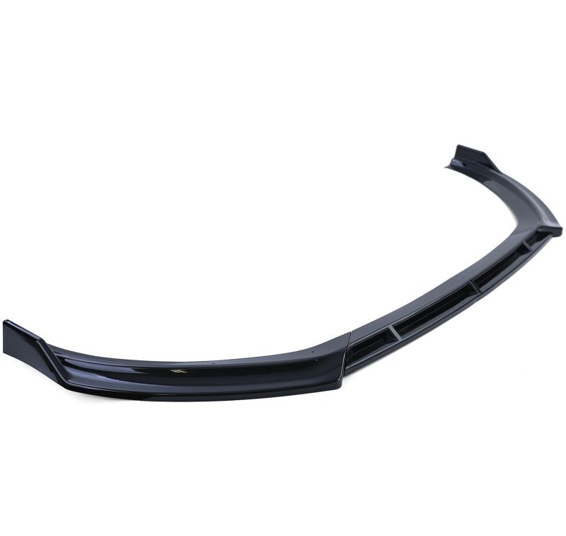 SPOILER LIP ANTERIORE PERFORMANCE NERO LUCIDO PER AUDI A3 8V FACELIFT 2016-2020