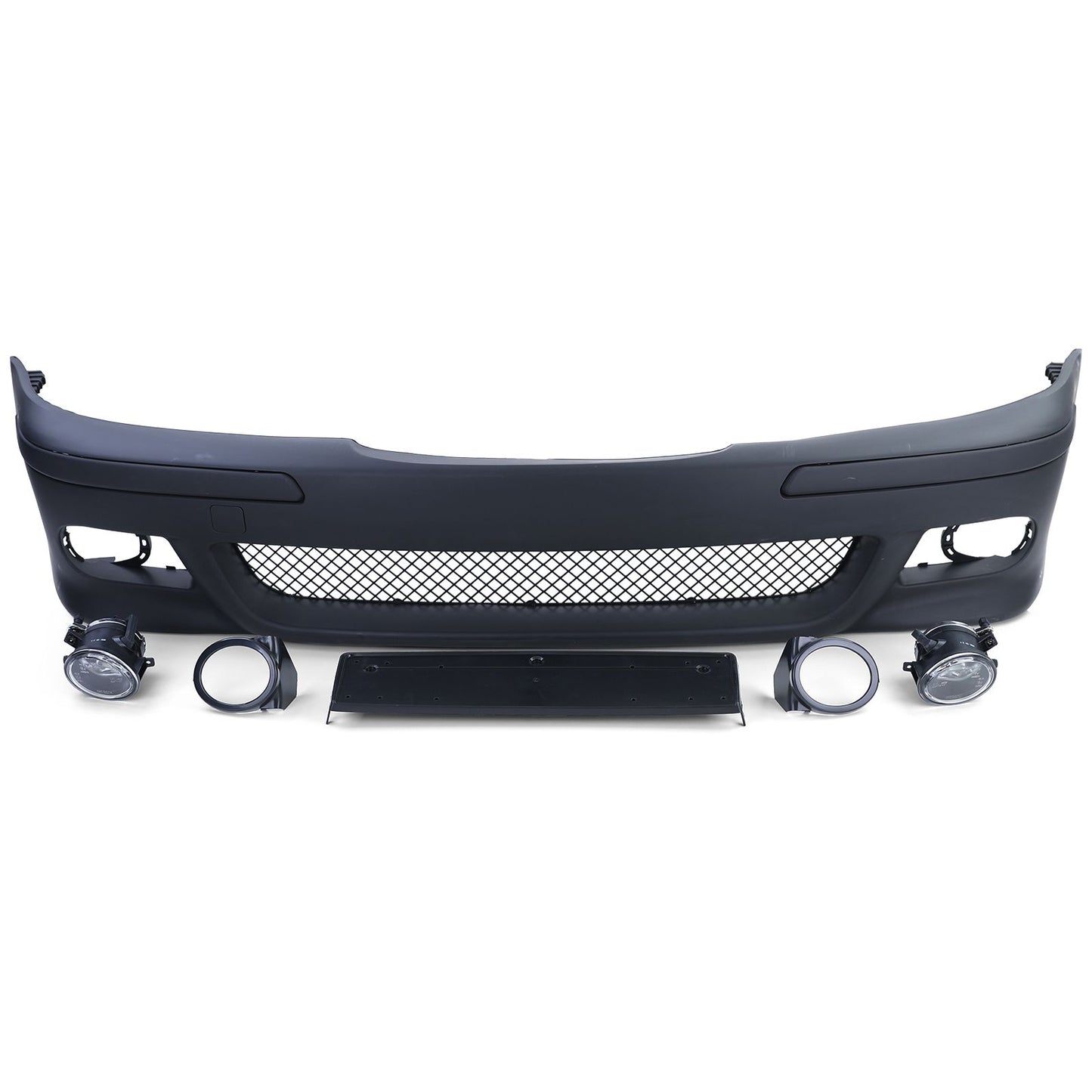 💫ART.8770 Paraurti Anteriore Sportiva + Fari Antinebbia Trasparenti per BMW Serie 5 E39💫