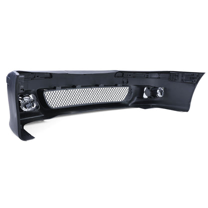 💫ART.8770 Paraurti Anteriore Sportiva + Fari Antinebbia Trasparenti per BMW Serie 5 E39💫