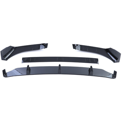 Labbro spoiler anteriore Performance tipo 2 nero lucido adatto per BMW X6 G06 dal 19