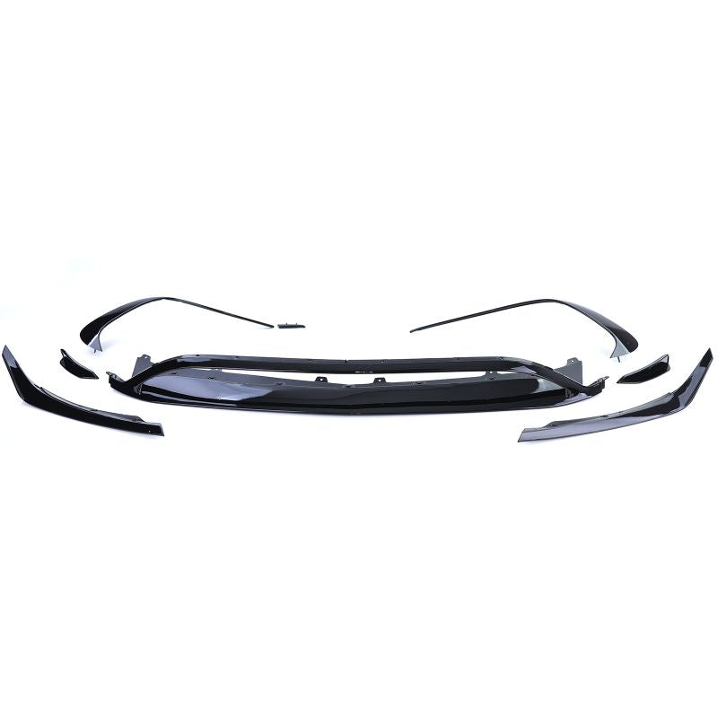 💫Set Splitter Anteriore Paraurti Sport Nero Lucido per Mercedes Classe A W176💫