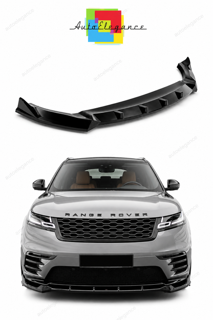 SPLITTER SUITABLE FOR VW GOLF 8 GTI GTD RLINE LOOK GLOSSY BLACK SPORTY DESIGN 