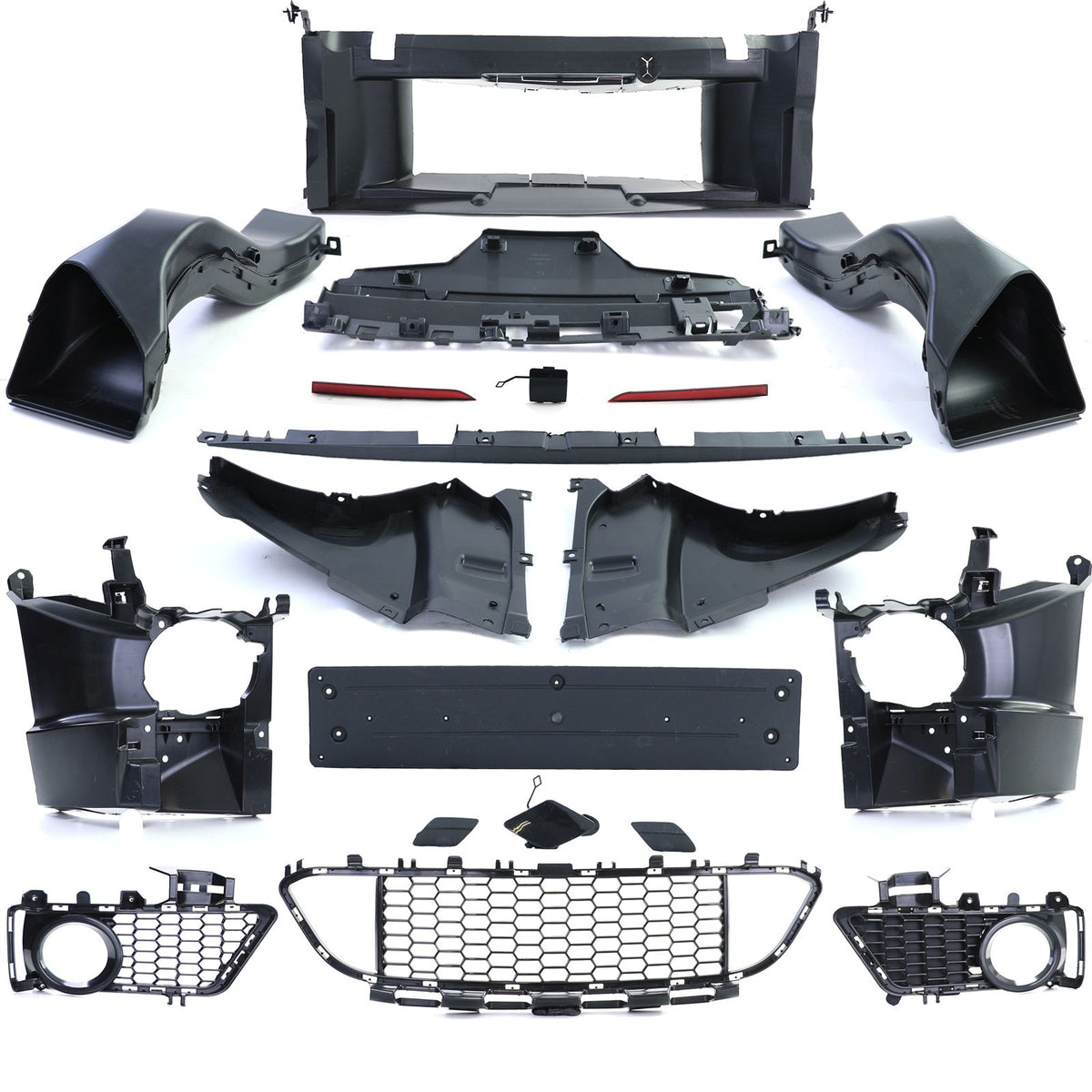 paraurti anteriore m adatto per bmw serie 3 f30 f31 f34 f35 f80