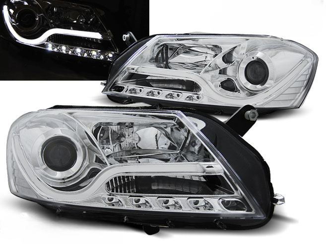 CHROME HEADLIGHT TUBE for VW PASSAT B7 10.10-10.14 