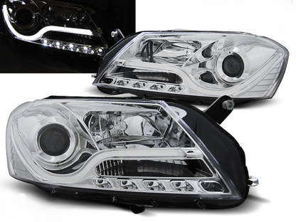 CHROME HEADLIGHT TUBE for VW PASSAT B7 10.10-10.14 