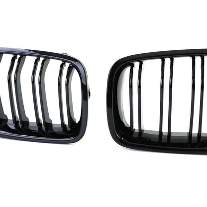 GRIGLIA DOPPIO RENE PERFORMANCE NERO LUCIDO PER BMW SERIE 3 F30/F31 (2011-2019)