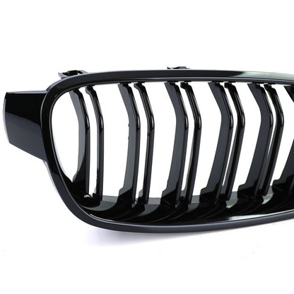 GRIGLIA DOPPIO RENE PERFORMANCE NERO LUCIDO PER BMW SERIE 3 F30/F31 (2011-2019)