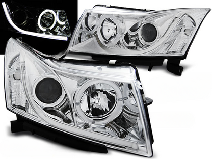 FARI PER CHEVROLET CRUZE 09-12 TUBE LIGHT CROMATI