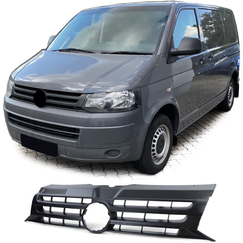 GRIGLIA RADIATORE NERA PER VW T5 FACELIFT (2009-2015)