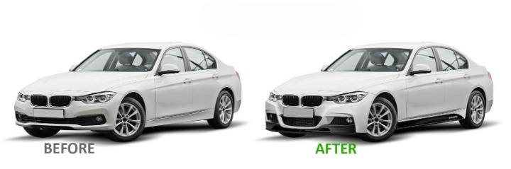 ART.5234 PARAURTI ANTERIORI BMW SERIE 3 F30 / F31 10.11-