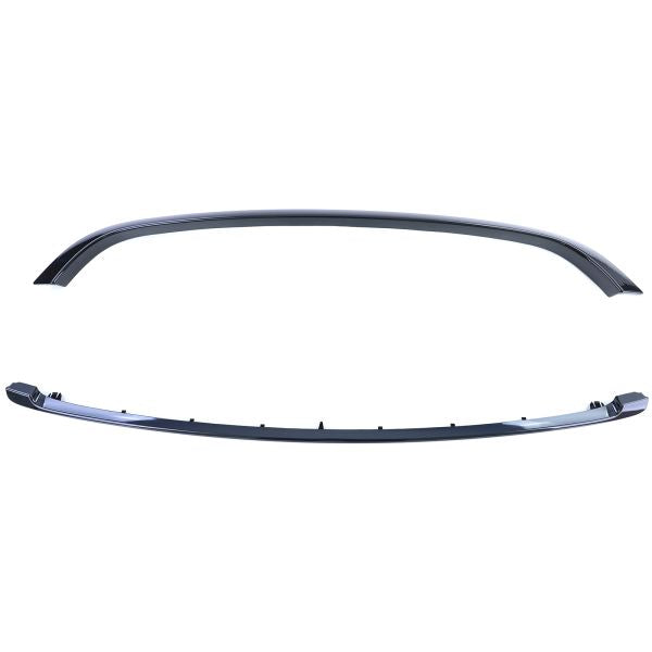 ⭐Glossy Black Grill Stripe Set For Mini One Cooper JCW R56 R57 R58 R59⭐