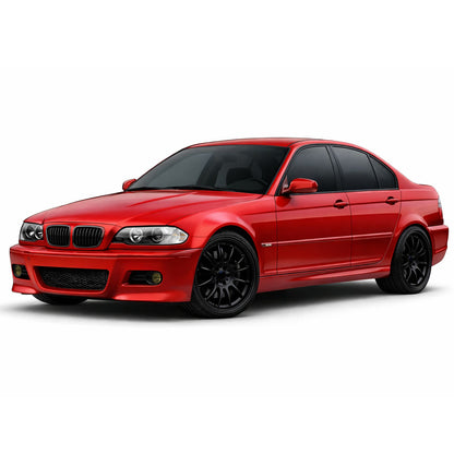 💫ART.7879 Paraurti Anteriore Sportivo + fari antinebbia per BMW E46 Serie 3 2001-2005💫