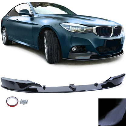 💫Splitter Anteriore Black Gloss adatto per BMW Serie 34 GT F3 da 13💫