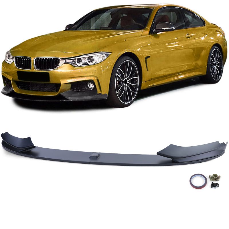 💫Splitter Anteriore Labbro Matt adatto per BMW Serie 4 F32 F33 F36 da 13💫