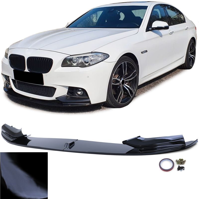 💫Spoiler anteriore Lip Performance Gloss adatto per BMW Serie 5 F10 F11 10-17💫