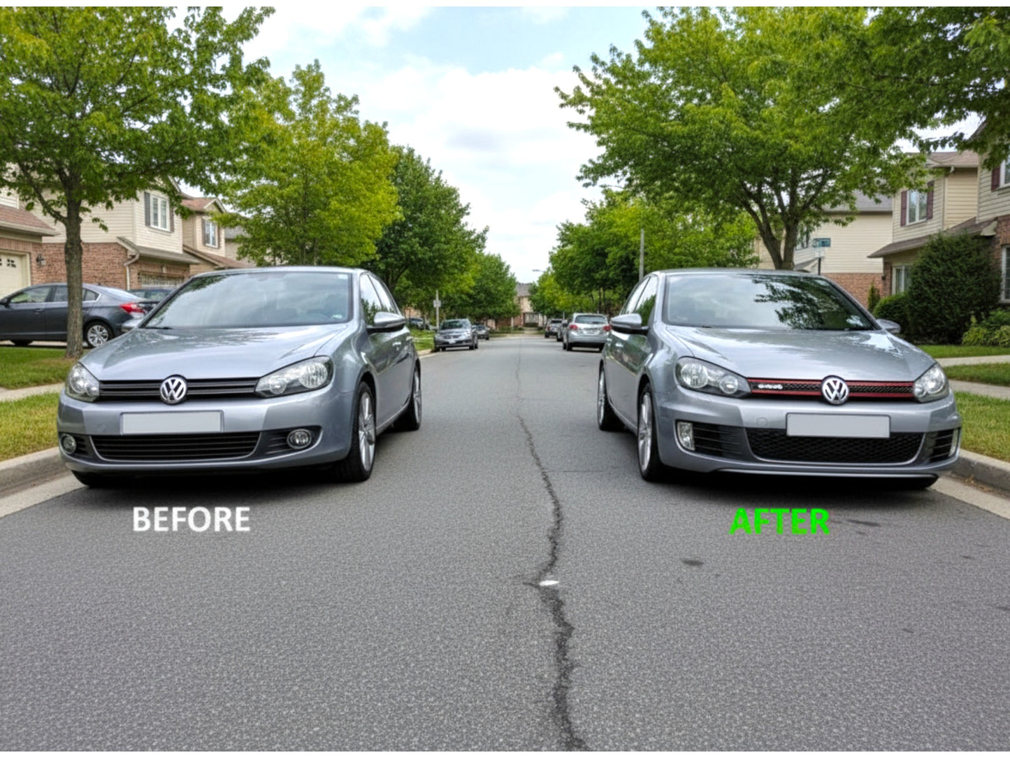 💥ART.4234 Paraurti Anteriore adatto per VW GOLF 6 08-14 LOOK GTI💥