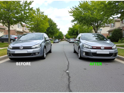 💥ART.4234 Paraurti Anteriore adatto per VW GOLF 6 08-14 LOOK GTI💥