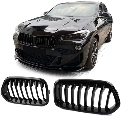 🌟Sport Performance Gloss GRILLE suitable for 18🌟 BMW X2 F39