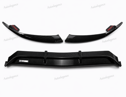 🔥SPLITTER PARAURTI STILLE BRABOS PER MERCEDES C W205 14-22 FIBRA DI CARBONIO🔥
