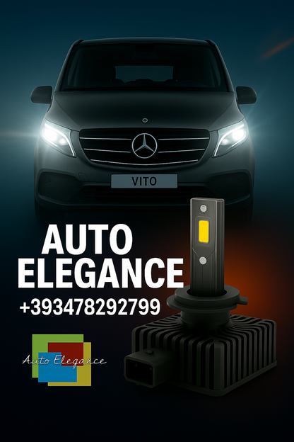 💕COPPIA LAMPADE D1S LED DA XENON A LED PER MERCEDES VITO W639💕