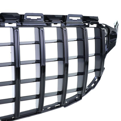 Griglia Sportiva Nera Cromata Lucida per Mercedes CLASSE C W205 S205 18-21