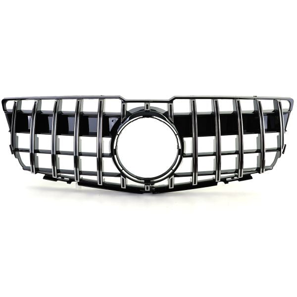 Gloss Black Chrome Sport Grille for Mercedes GLK X204 08-12 Pre-Facelift