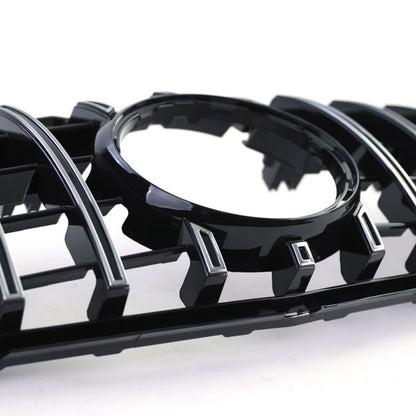 Gloss Black Chrome Sport Grille for Mercedes GLK X204 08-12 Pre-Facelift