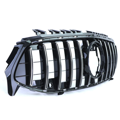 💫ART.4543 Griglia Radiatore Sportiva (Nera Cromata Lucida) per Mercedes💫
