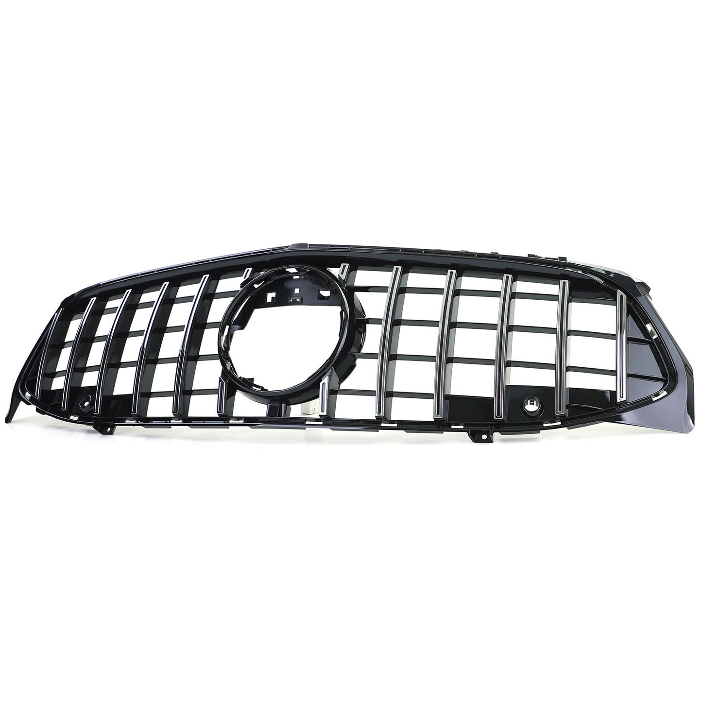💫ART.4543 Griglia Radiatore Sportiva (Nera Cromata Lucida) per Mercedes💫