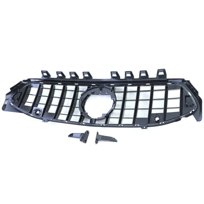 💫ART.4543 Griglia Radiatore Sportiva (Nera Cromata Lucida) per Mercedes💫