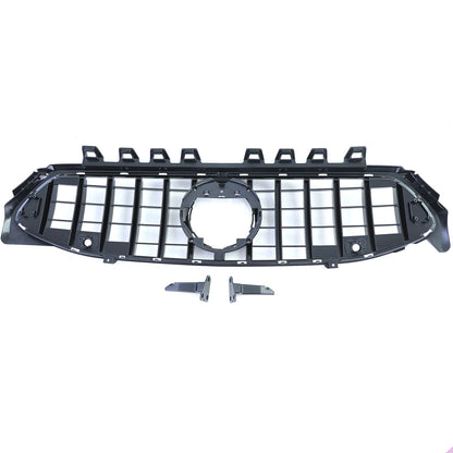 💫ART.4543 Griglia Radiatore Sportiva (Nera Cromata Lucida) per Mercedes💫