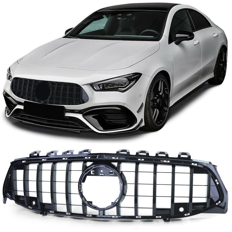GRIGLIA SPORT NERO LUCIDO PER MERCEDES-BENZ