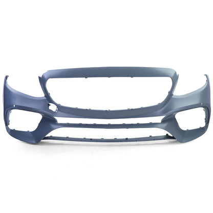 ⭐Paraurti Sportivo con Calandra Cromo Nero per Mercedes Classe E W213 16-20⭐