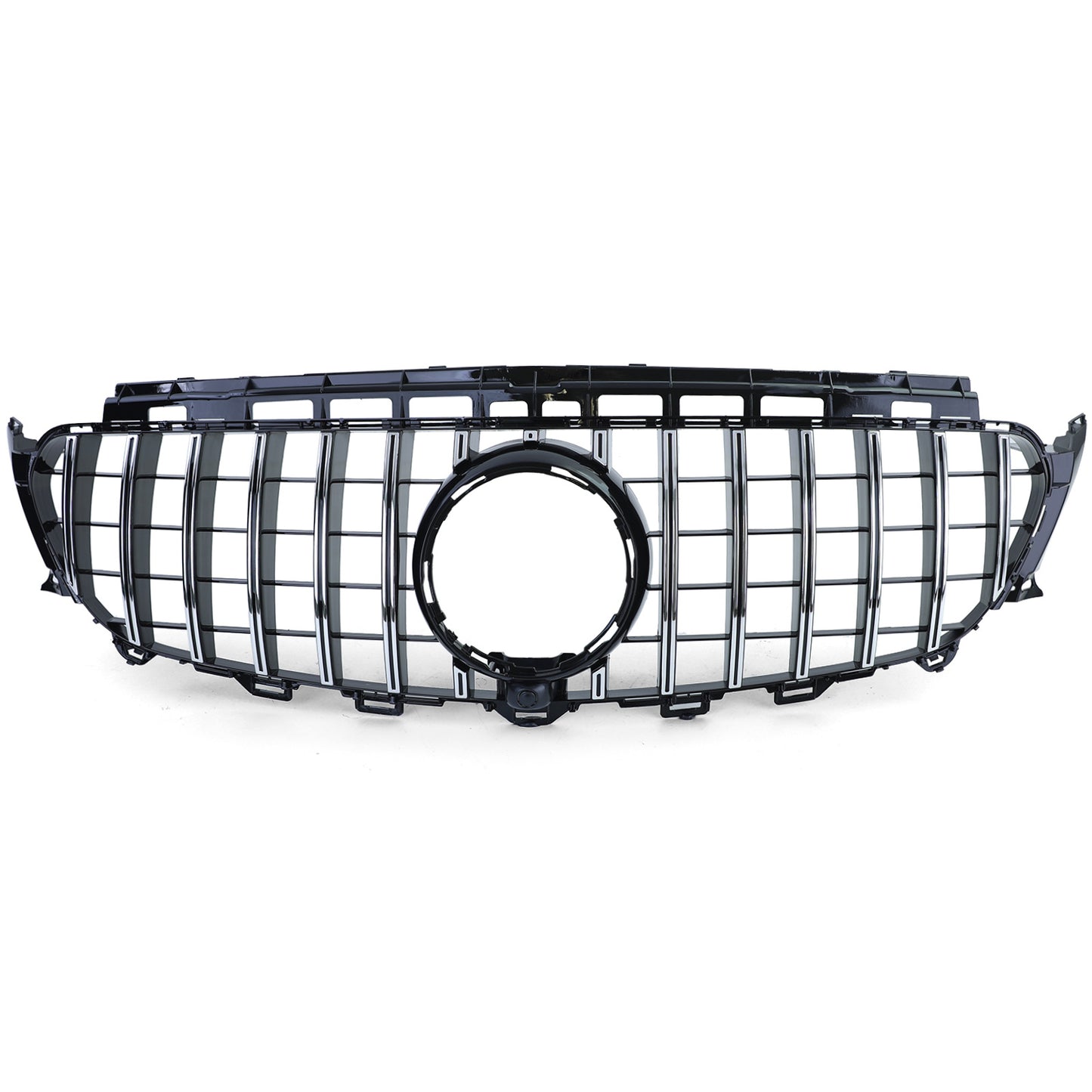 ⭐Paraurti Sportivo con Calandra Cromo Nero per Mercedes Classe E W213 16-20⭐