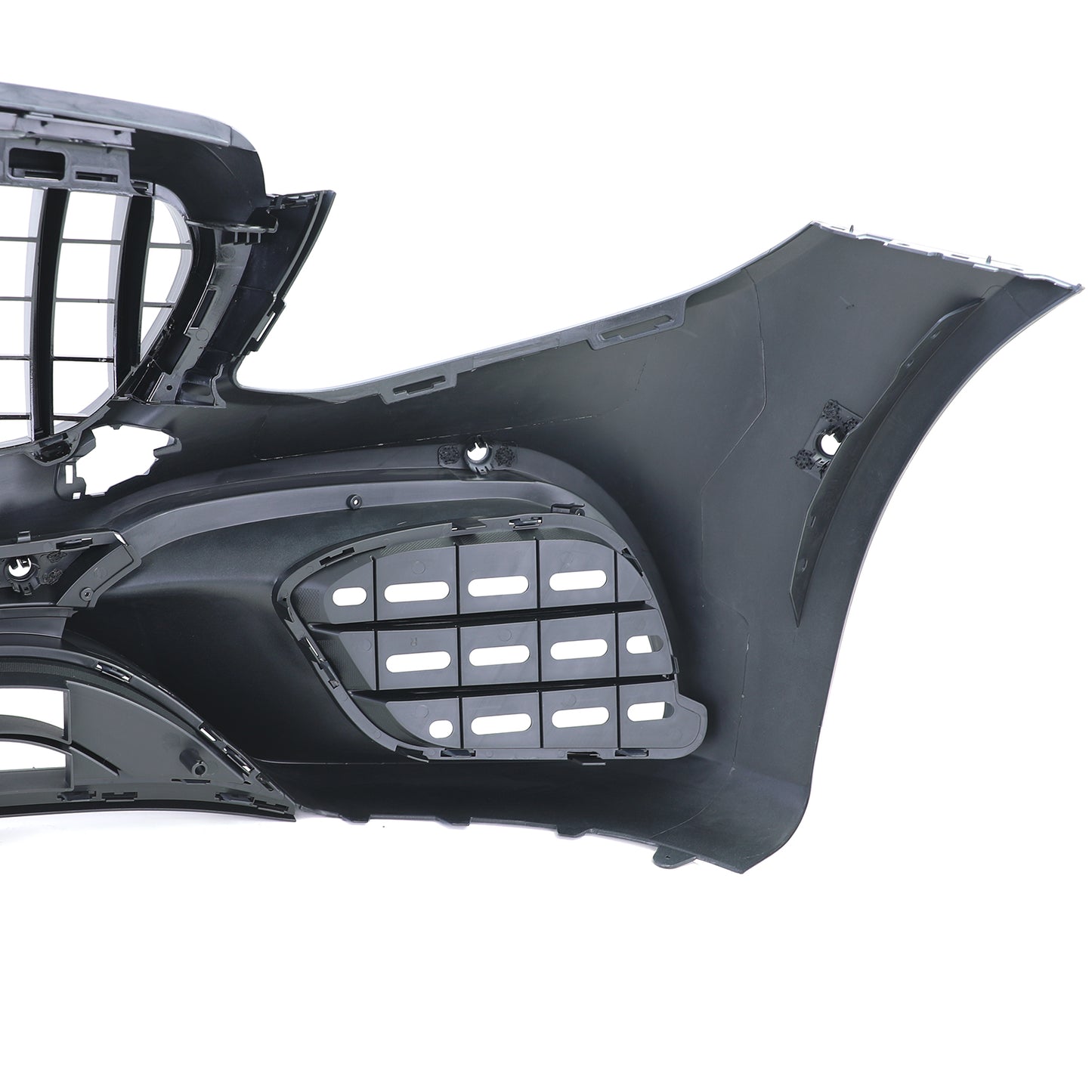 ⭐Paraurti Sportivo con Calandra Cromo Nero per Mercedes Classe E W213 16-20⭐
