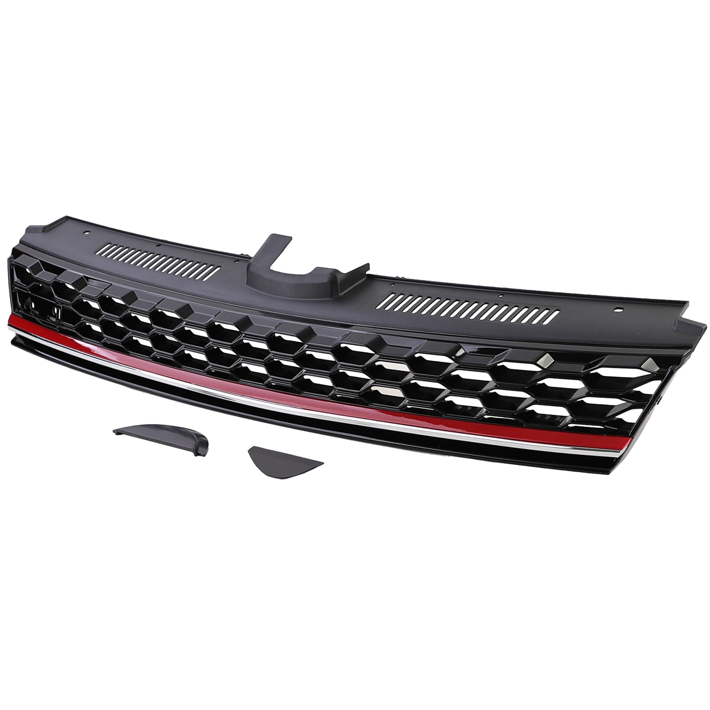Griglia Black Gloss Clean senza stemma per VW Golf 7 GTD GTI Facelift 17-20